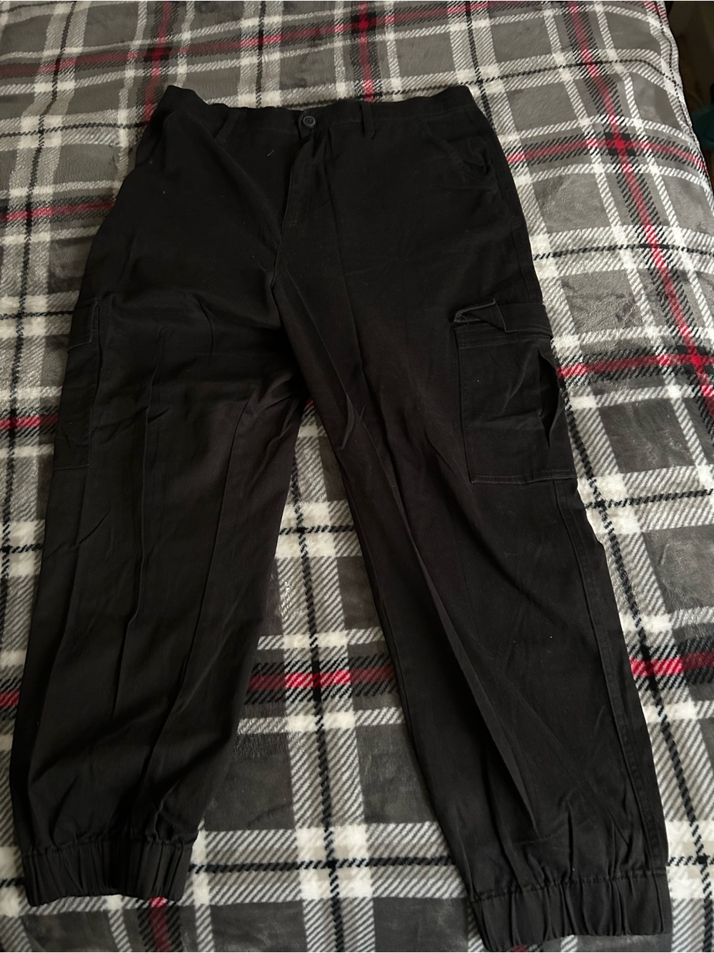 Aeropostale Black Cargo Jogger Pants Women's XL